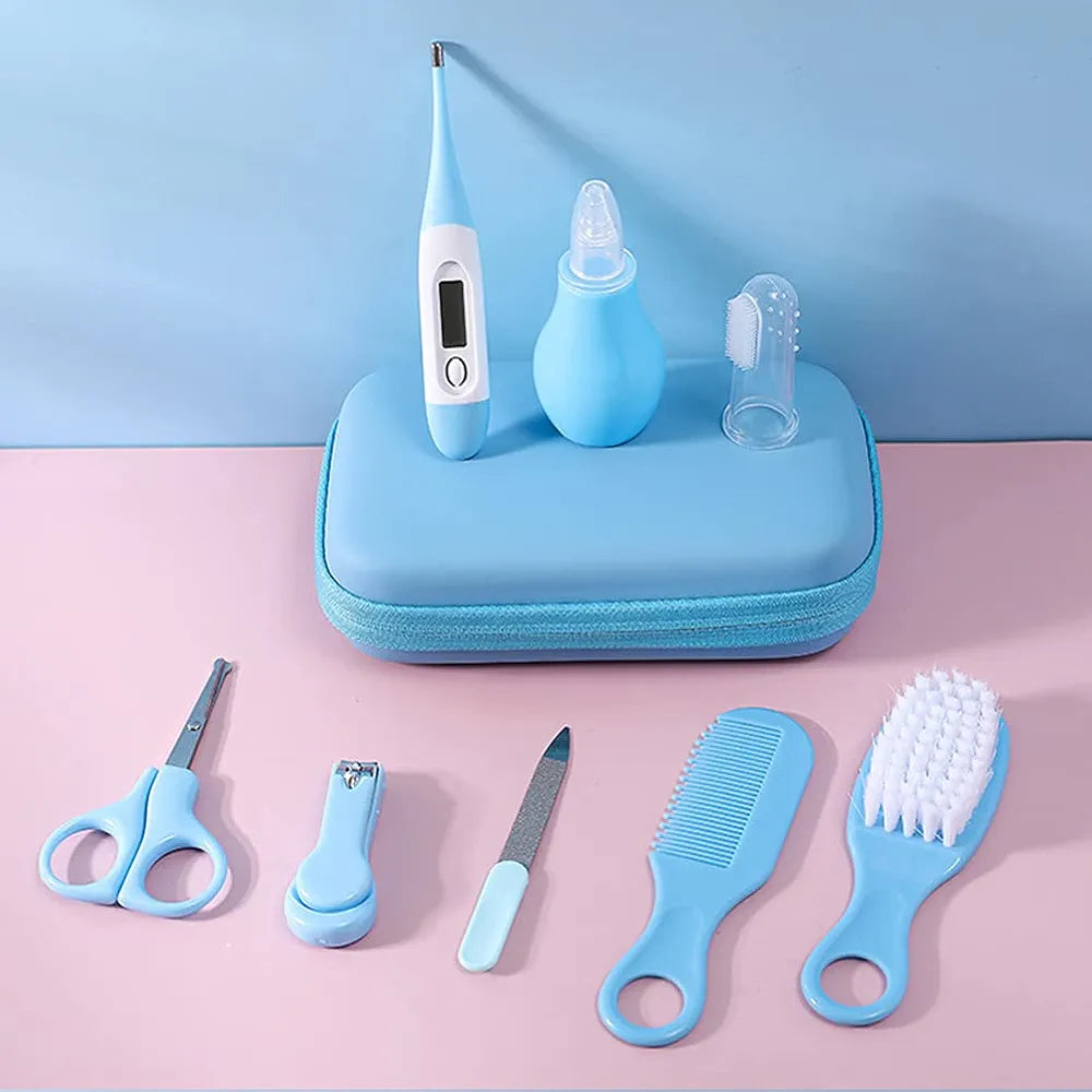 Chicco Ensemble De Soins Pour Bébé 8 Pièces Collection Professionnelle De Produits De Soins Pour Nouveau-nés Et Bébés Sans Bpa Essentiels Pour Les Soins De Bébé À La Maison Et En Voyage