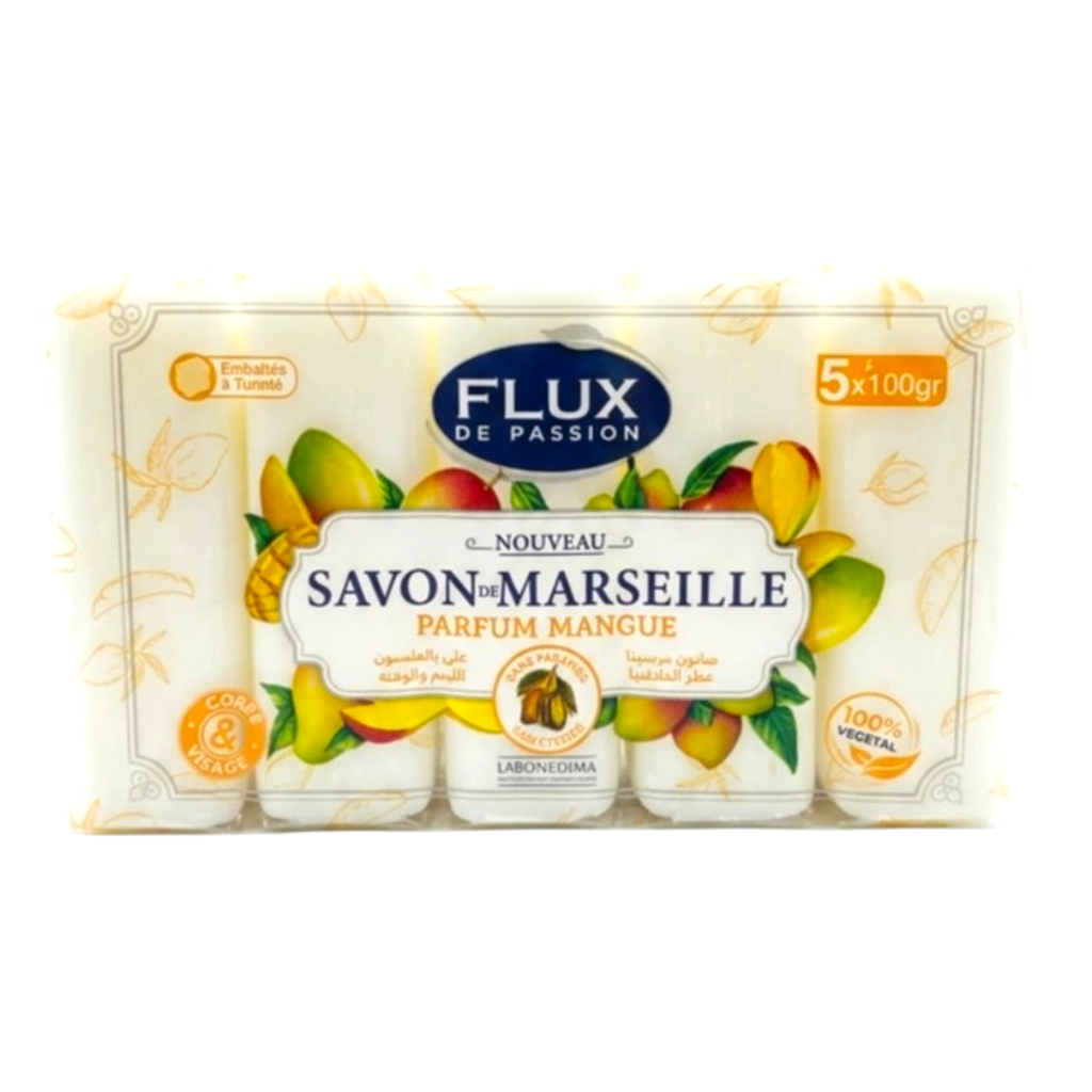 Flux De Passion Savon De Marseille Parfum Citron Parfum Mangue 1 Pièce