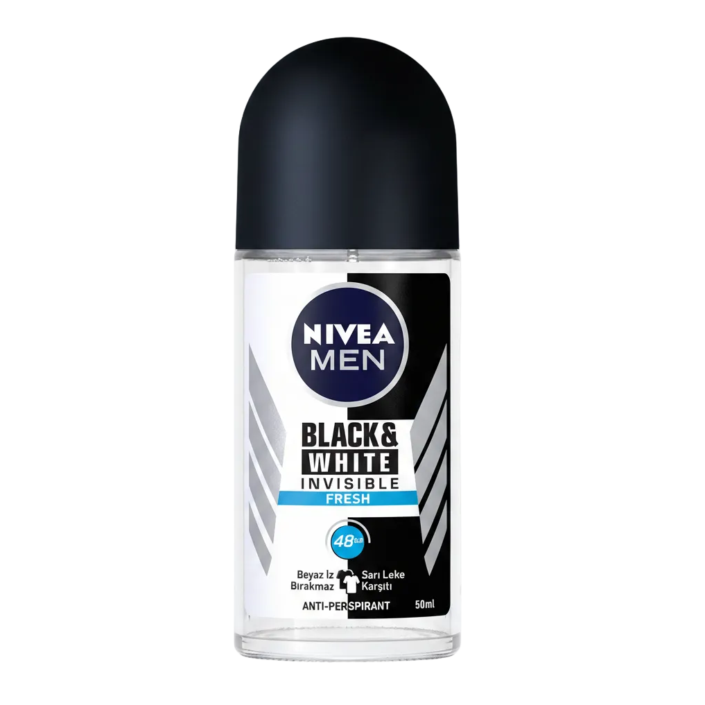 Nivea Déodorant Bille Anti-Transpirant Anti-Traces Blanch & White Fresh 48H