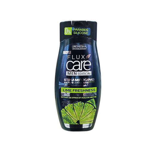 Flux care men edition shampoing antipelliculaire lime freshness