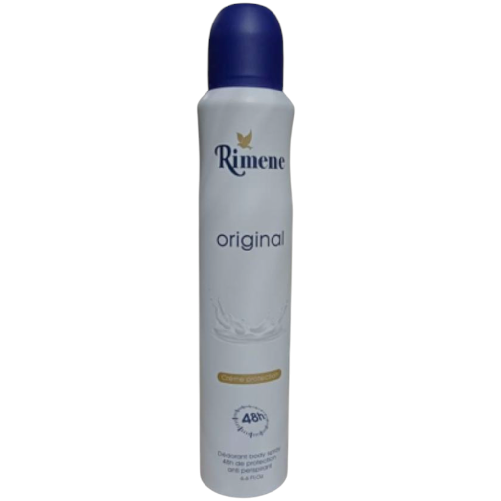 بخاخ مزيل العرق الكريمي الأصلي للجسم من ريمين، حماية تدوم 48 ساعة