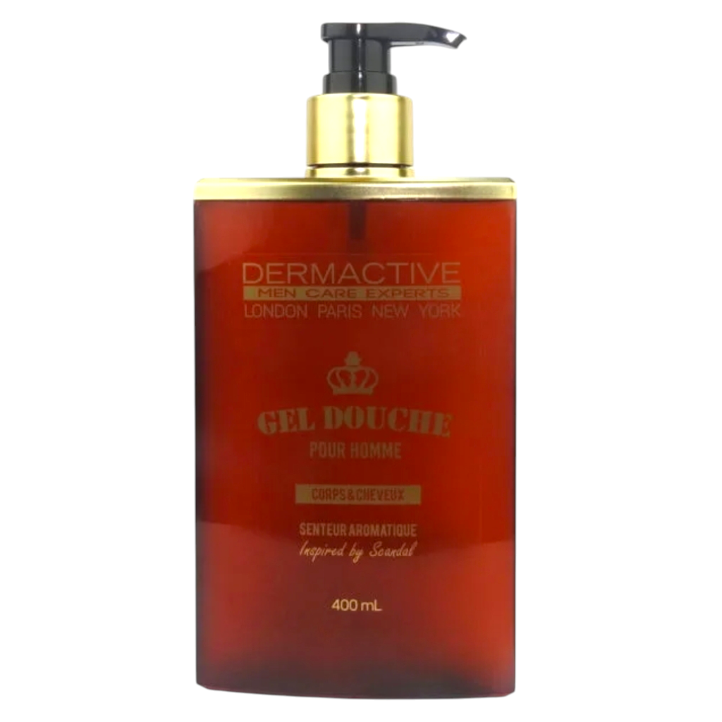 Dermactive London Paris New York Gel Douche Pour Homme Corps & Cheveux Senteur Aromatique