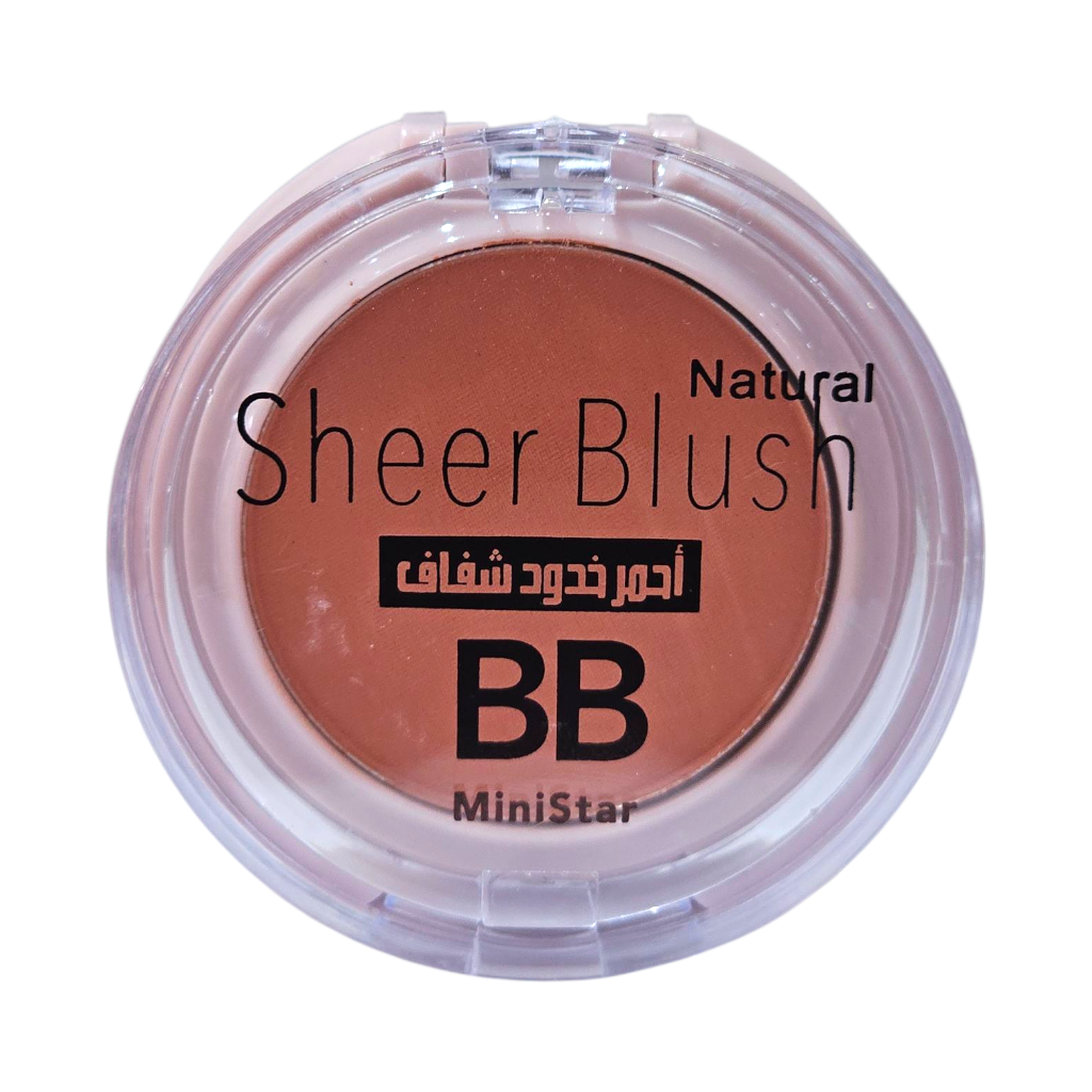 أحمر خدود شفاف جديد من مينيستار، قطعة واحدة