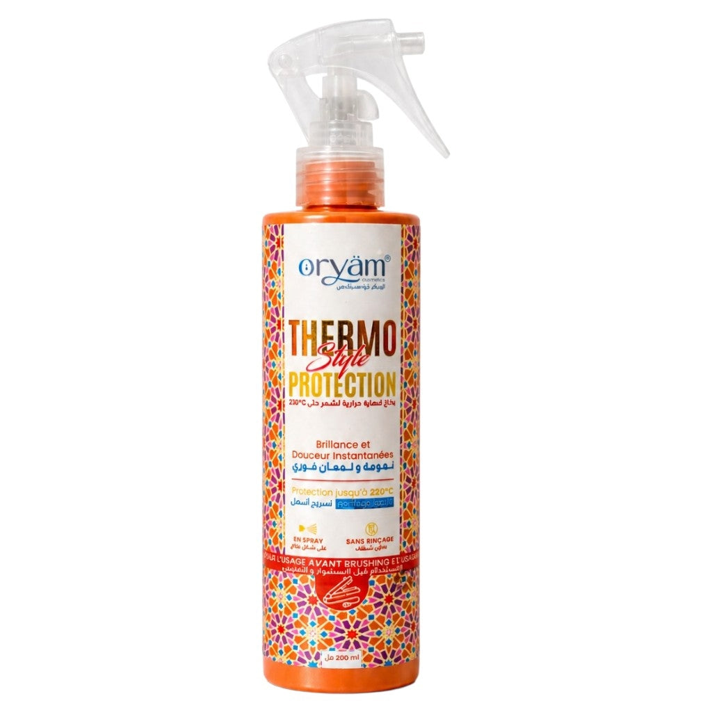 Oryam Thermo Style Protection  Spray Fluide 3-en-1 Protection Thermique 230°c