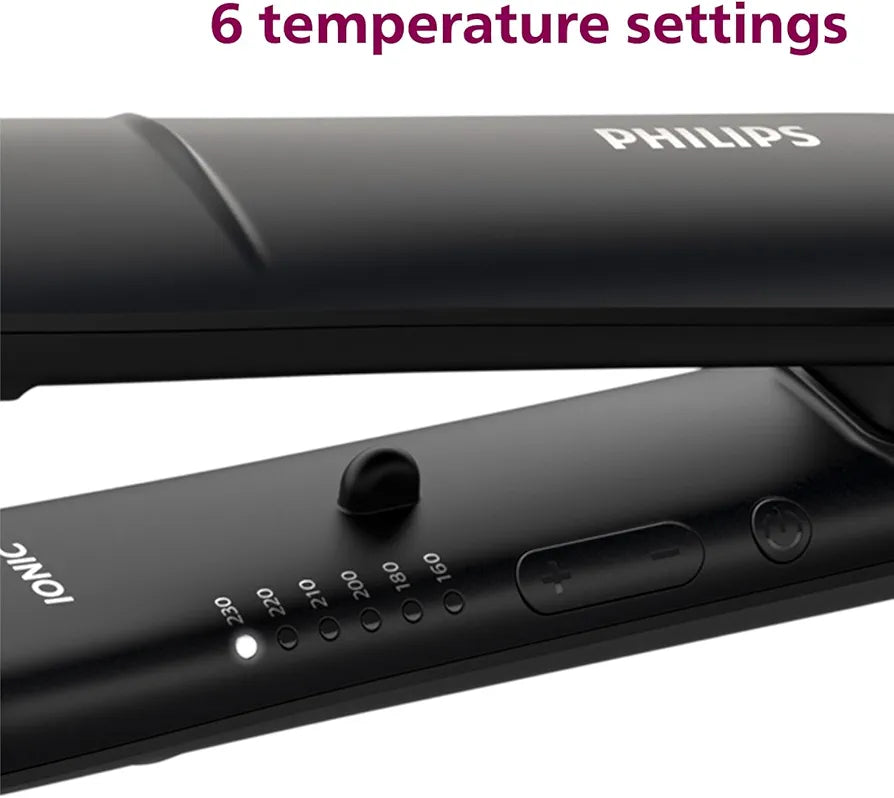 Philips Lisseur Thermoprotect Straightcare Essential Noir (Modèle Bhs378/00)