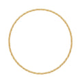 Collier Ras-de-cou Fin Doré En Perles Métalliques