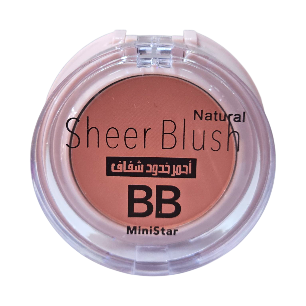 أحمر خدود شفاف جديد من مينيستار، قطعة واحدة