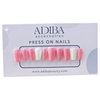 تصميم أظافر صناعية طبيعي جدًا أفضل من أظافرك الأصلية، 10 قطع