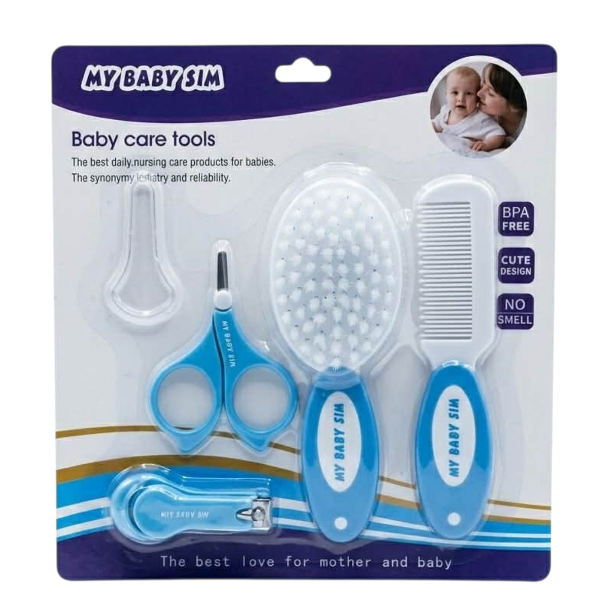 My Baby Sim Kit De Soins Et D’hygiène Pour Bébé 5pièces
