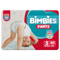 Bimbies Pants Maxi Absorb Hop Adapté Aux Formes De Bébé 40 Culottes 5 +12-25Kg