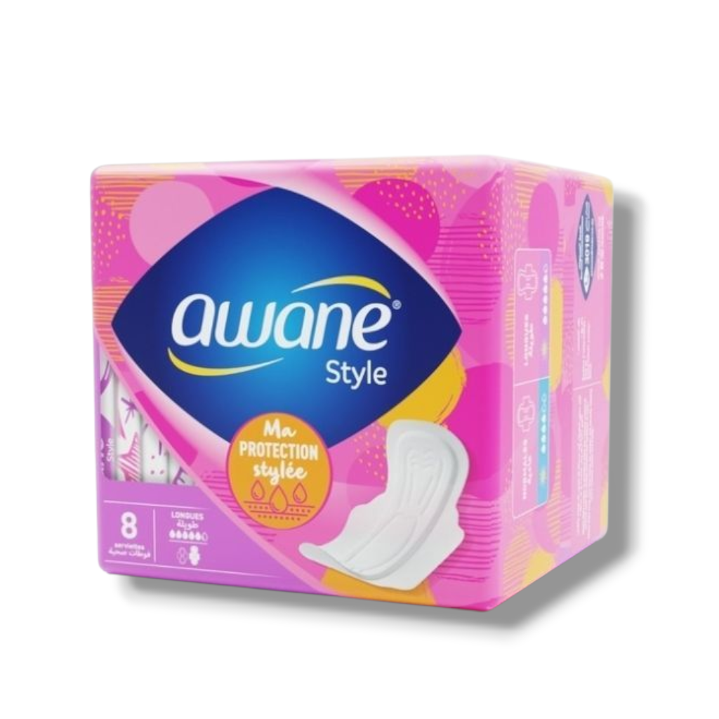 Awane Serviette Style Longue X 8