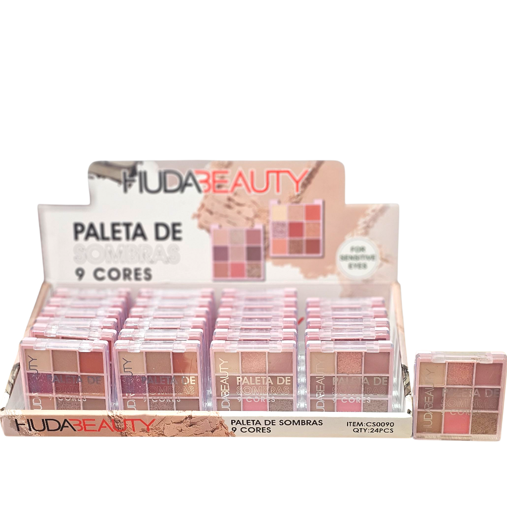 لوحة ظلال العيون من هدى بيوتي، 9 ألوان للعيون الحساسة
