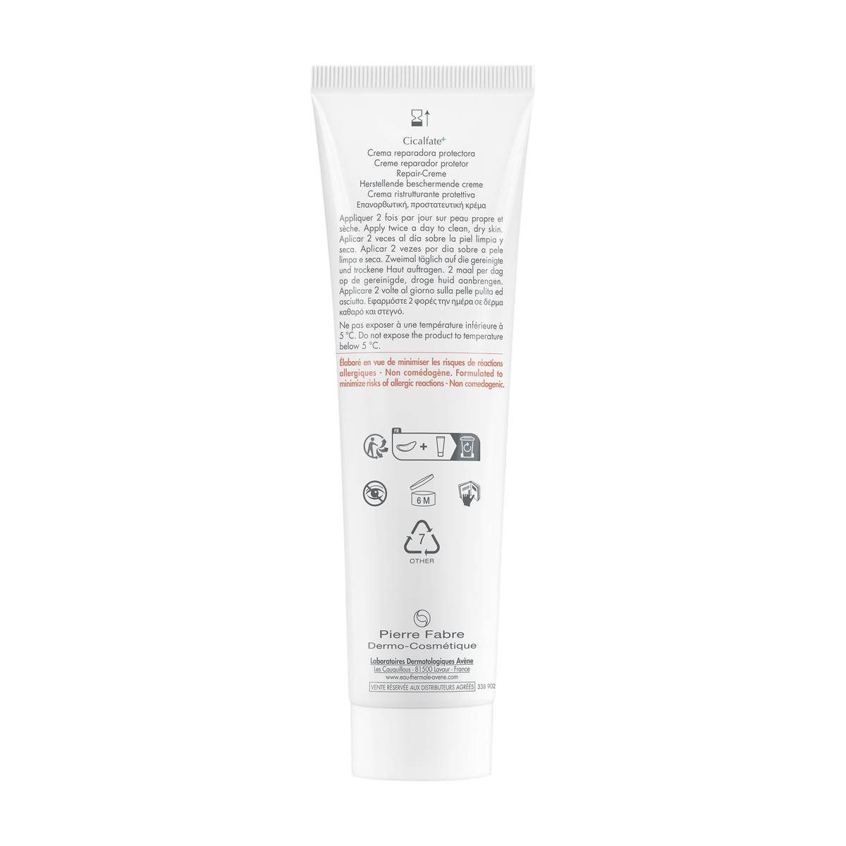 Avène Cicalfate Crème Réparatrice Protectrice
