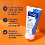 Panoxyl Nettoyant Moussant Contre L'Acné Pour Le Visage Et Le Corps Efficacité Maximale