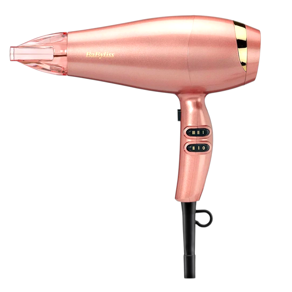 Babyliss Sèche-Cheveux Rose Gold - Sèche-Cheveux Léger Et Puissant 2100 Watts Avec Technologie Ionique