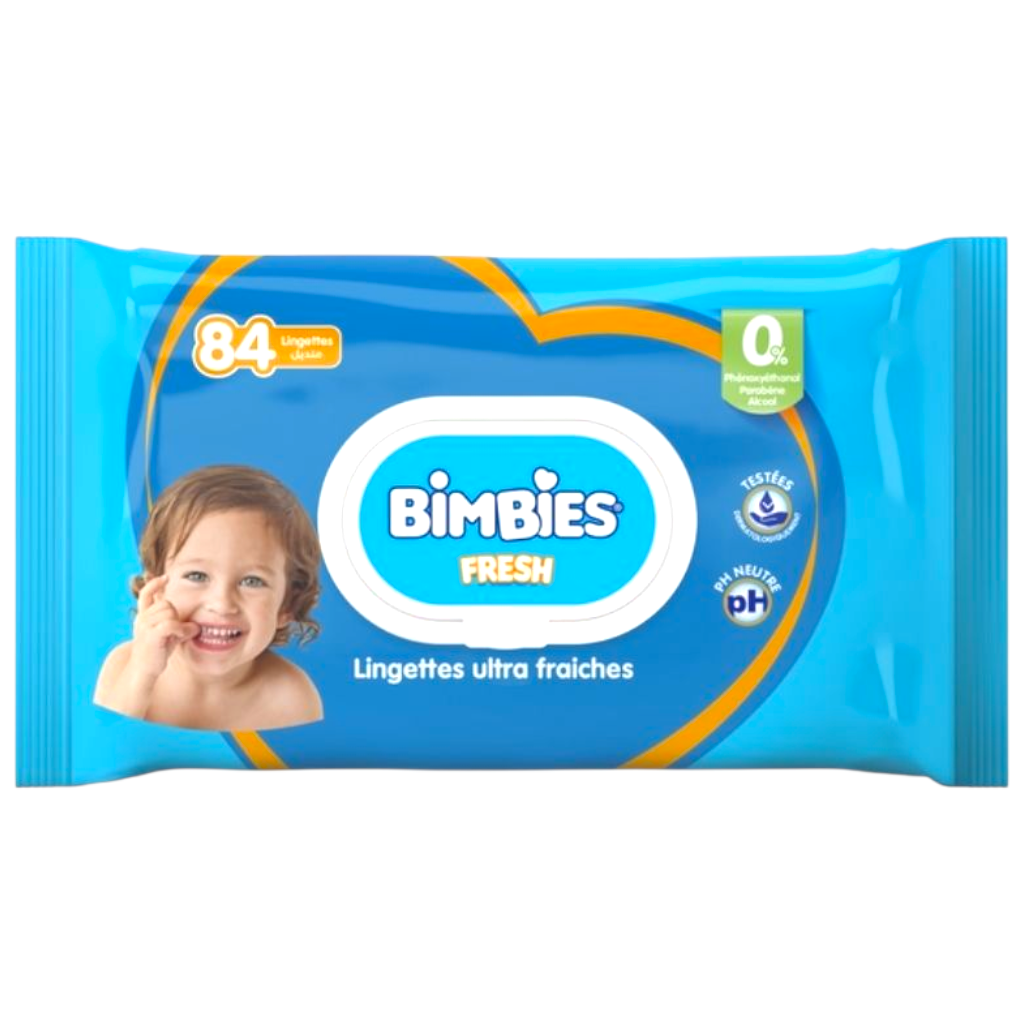 مناديل بيمبيز فريش ألترا فريش لينجرز 84 منديل