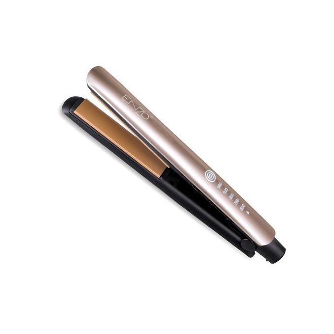 مكواة فرد الشعر إنزو كيراتين بروتكت - En-3860 - رمادي