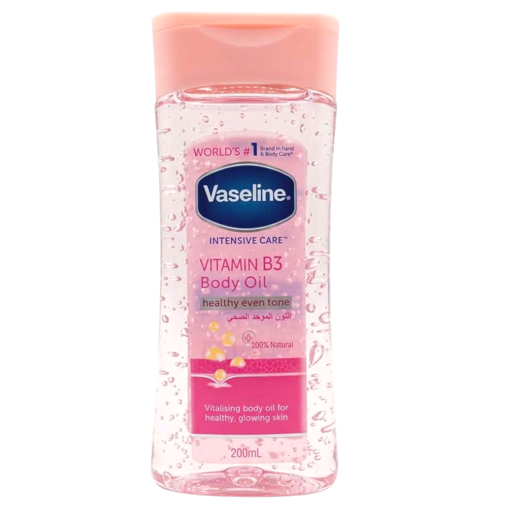 Vaseline Intesive Care Vitamin B3 Body Oil Healthy Even Tone