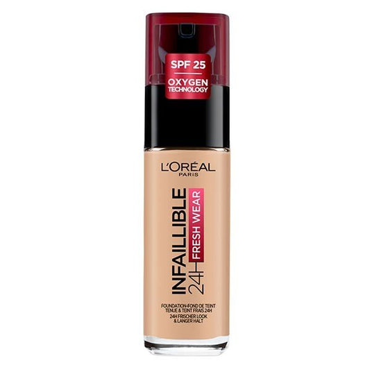 L'Oreal Paris - Infallible - Fond de teint liquide 24 h - Freshwear 125
BEIGE NATUREL NATURAL BEIGE