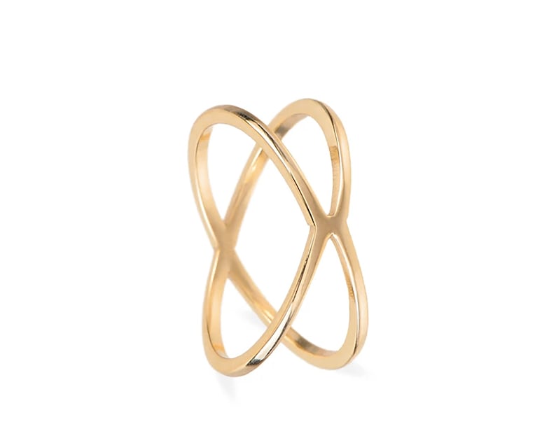 Bague Double Plaquée