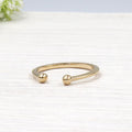 Bague Plaquée Boules Pour Femme