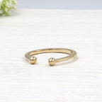 Bague Plaquée Boules Pour Femme