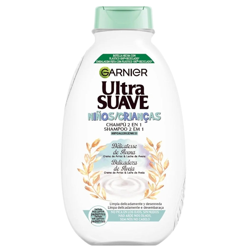 Ultra Doux Shampooing Doux Apaisant Délicatesse D'Avoine Kids