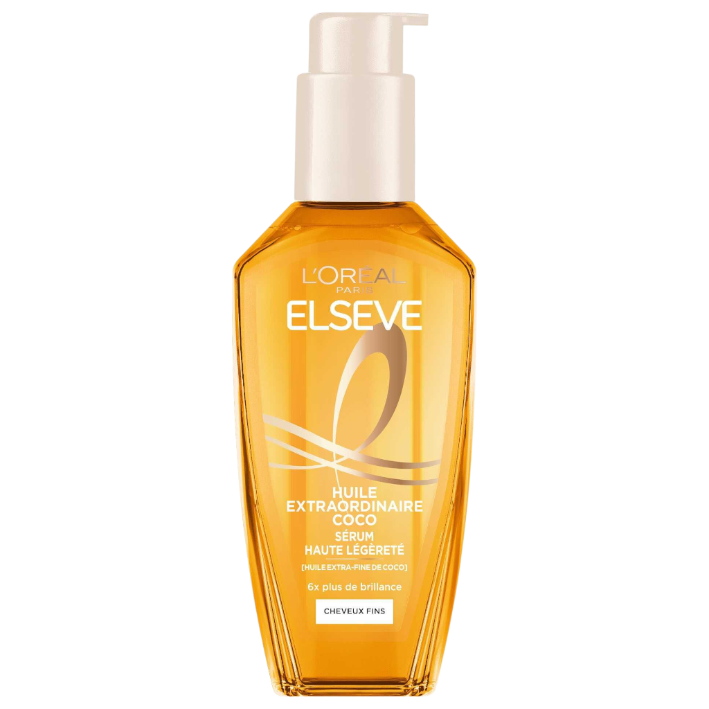 L'Oréal Paris Elseve Huile Extraordinaire Coco Sérum Haute Légéreté Cheveux Fins