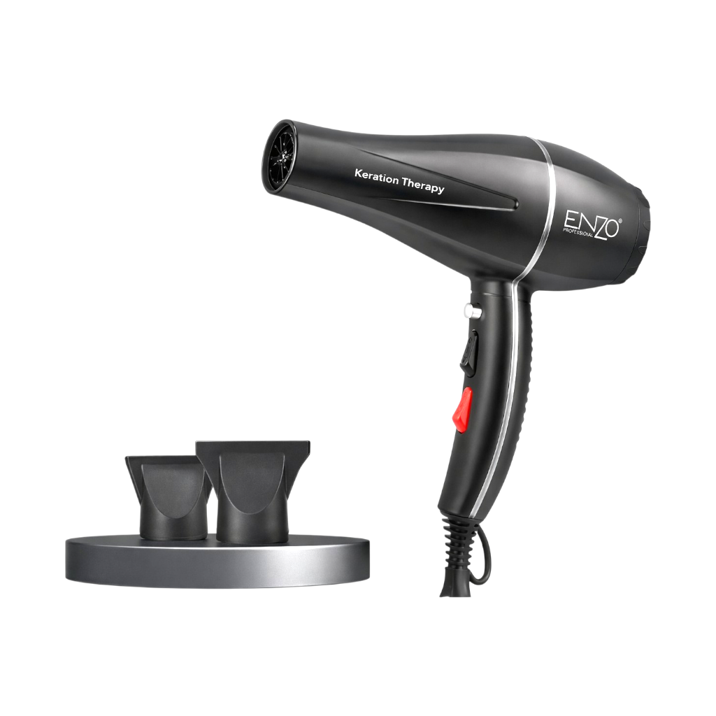 Enzo Kératine Séchoir Sèche-Cheveux Professionnel 15000 Rpm