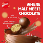 Maltesers Chocolate Bag 37G Irresistibly Delicious Malt Chocolate Crispy Honeycomb Spheres Covered In Milk Chocolate