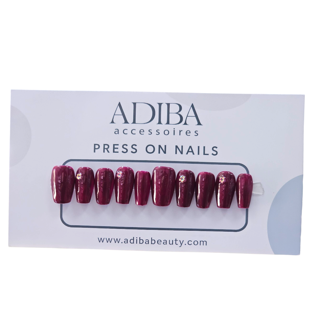 تصميم أظافر صناعية طبيعي جدًا أفضل من أظافرك الأصلية، 10 قطع