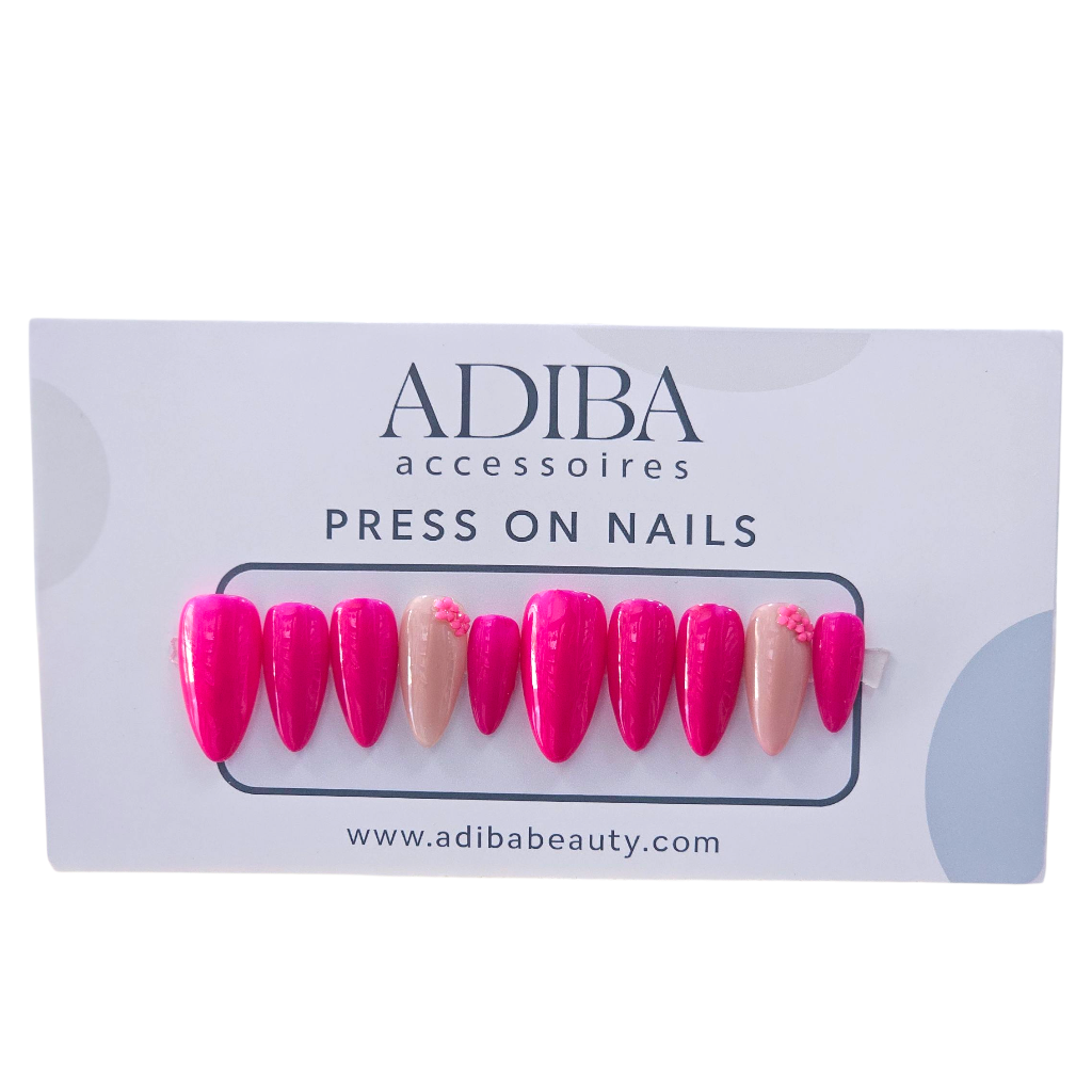 تصميم أظافر صناعية طبيعي جدًا أفضل من أظافرك الأصلية، 10 قطع