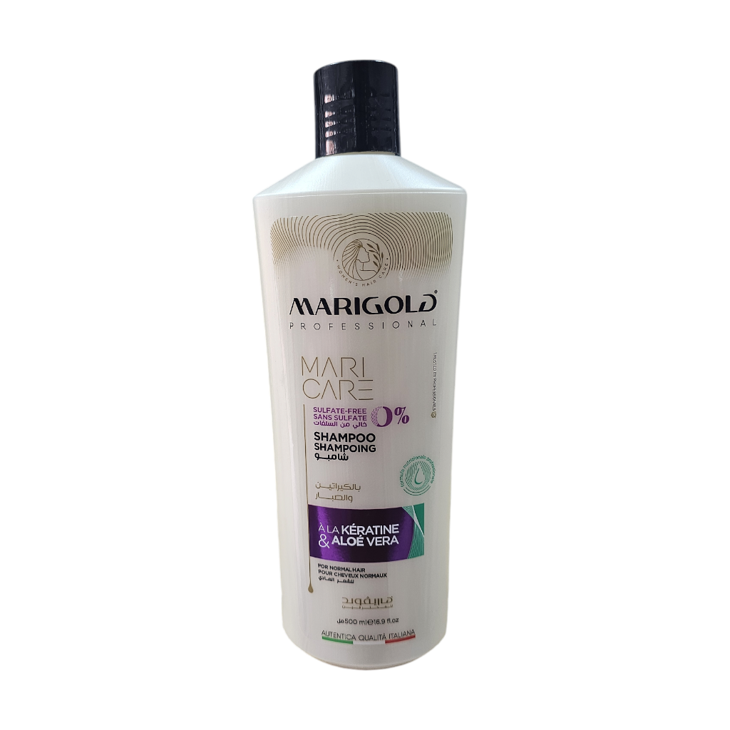 Maridold Professional Marl Care 0% Shampoing Àla Kératine Aloé Vera For Normal Hair Pour Cheveux Normanx