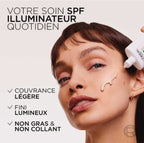 لوريال باريس برايت ريفيل سائل مضاد للأشعة فوق البنفسجية بعامل حماية من الشمس 50 شفاف