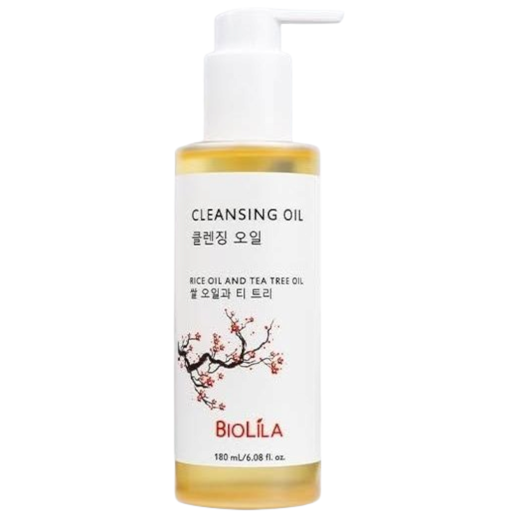 Biolila Huile Démaquillante À L’Huile De Riz Et À L’Huile D’Arbre À Thé