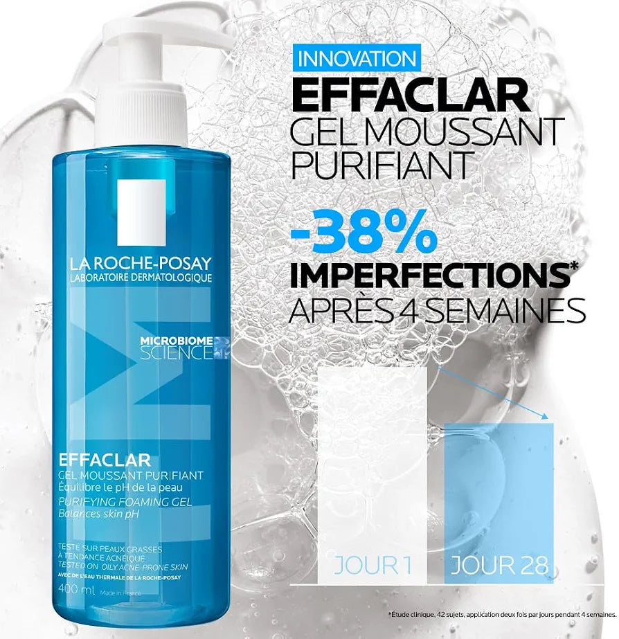 La Roche Posay Effaclar Gel Moussant Nettoyant