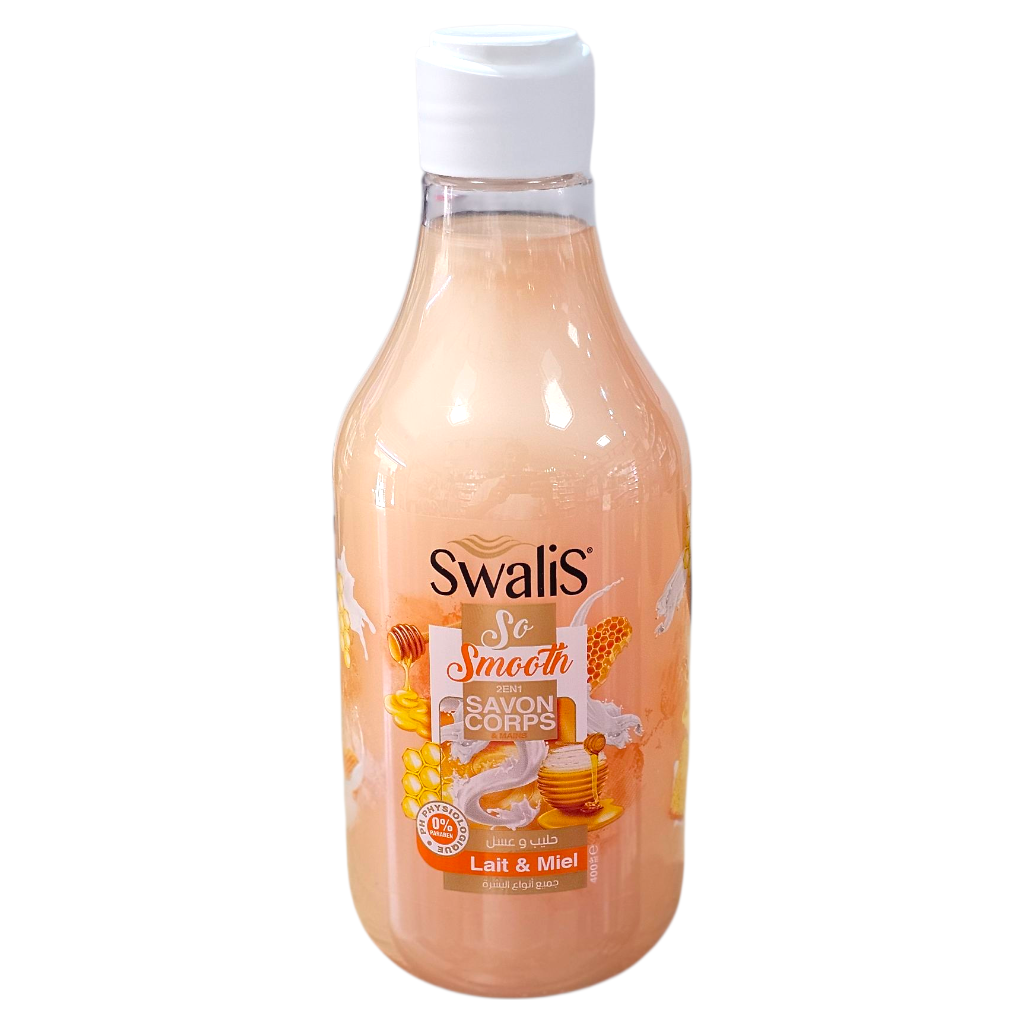 Swalis Gel Douche Smooth Lait&Miel