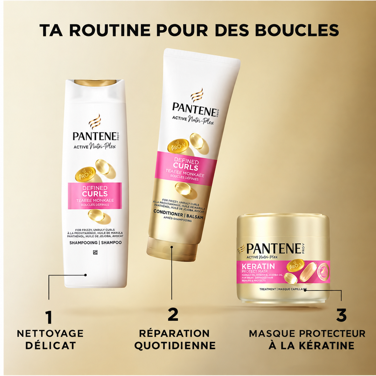 Pantene Masque Pro-v Keratin Protect Defined Curls