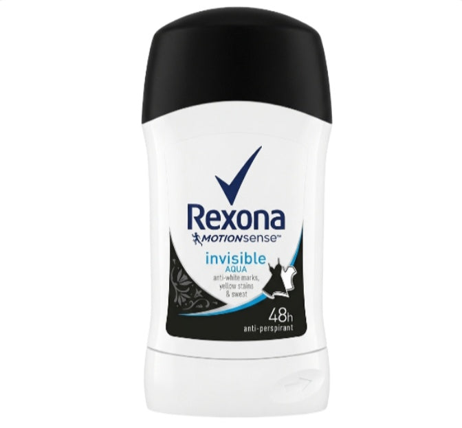 Rexona Motionsense Déodorant Stick Invisible Aqua
