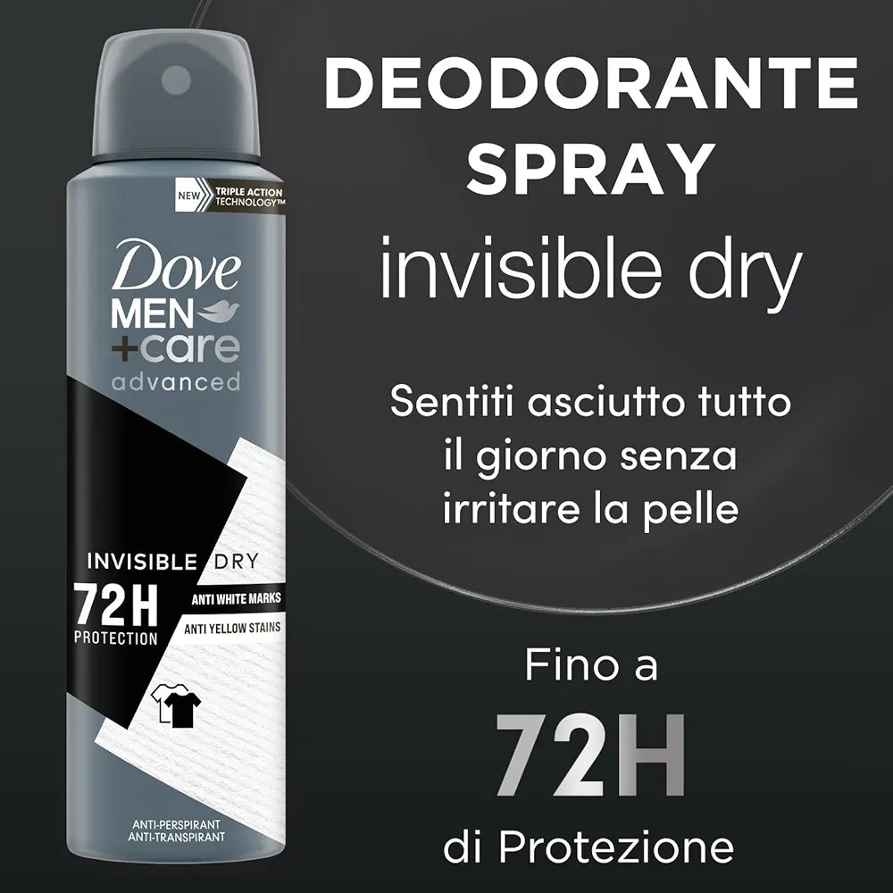 Dove Déodorant Anti Transpirant 72H Protection Invisible Dry