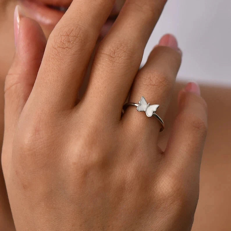 Bague Dainty Butterfly Ring
