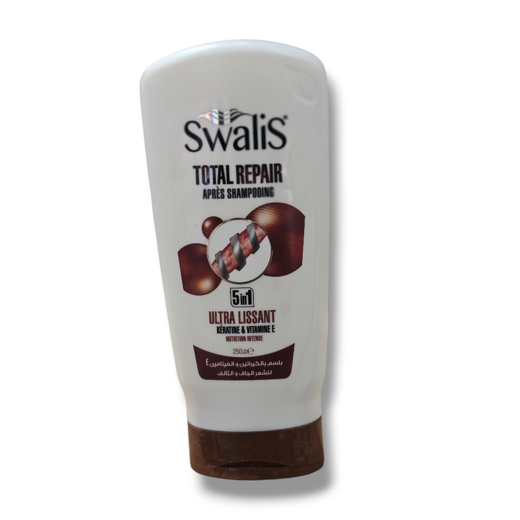 بلسم سواليس توتال ريبير 5 في 1 فائق النعومة مع الكيراتين والفيتامينات