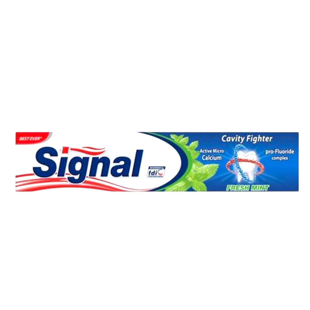 معجون أسنان سيجنال المضاد للتسوس بنكهة النعناع المنعش