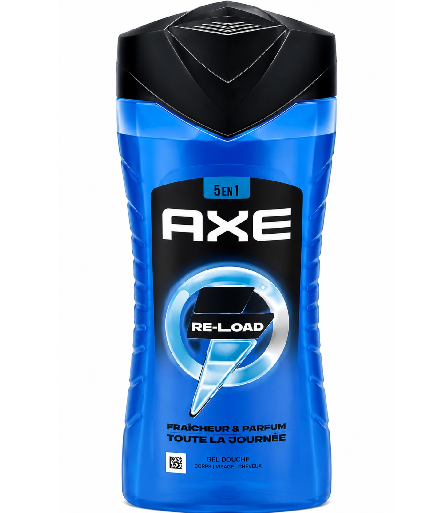 AXE Gel Douche 5en1 Re-Load Fraîcheur & Parfum toute la journée Corps Visage Cheveux