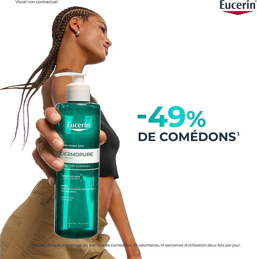 Eucerin Dermopure Gel Nettoyant 400Ml