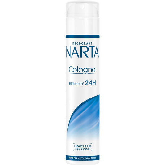 Narta Déodorant spray 24h Fraîcheur Cologne