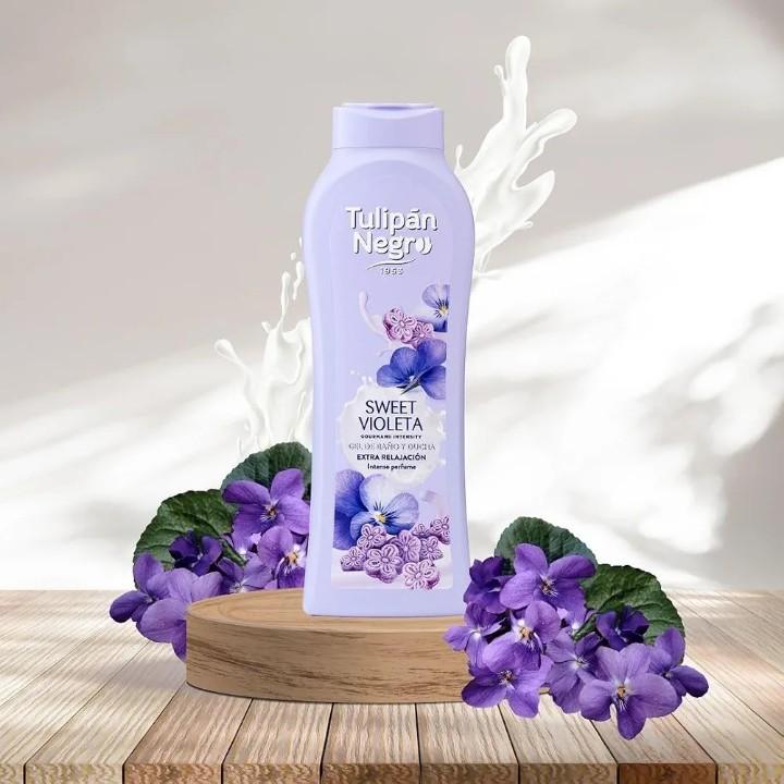 Tulipán Negro Gel Douche Sweet Violeta Extra Relaxation