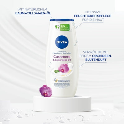 Nivea Vivea Douche De Soins Cachemire Et Huile De Coton