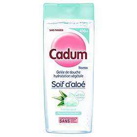 Cadum Gelée De Douche Hydratation Végétale Soif D'Aloé Fraicheur Pure Peaux Séches Et Sensibles - 400Ml