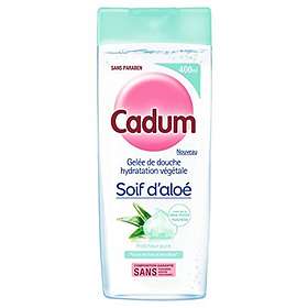 Cadum Gelée de Douche Hydratation Végétale Soif d'Aloé Fraicheur Pure peaux séches et sensibles - 400ml